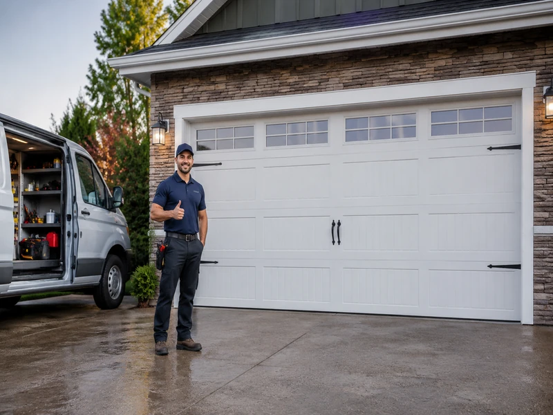 A Cleaner Approach to Garage Door Installation